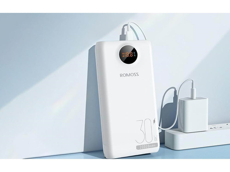 ROMOSS SW20S Pro Powerbank (Akku) - Weiß - 20000 mAh