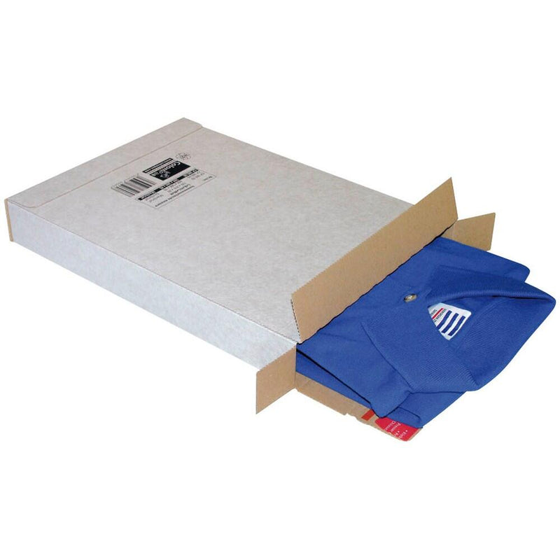 ColomPac® Versandkartons Kurierpakete 35,3 x 25,0 x 5,0 cm - 20 Stück