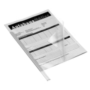 DURABLE Klemmschienen transparent DIN A4 - 50 Stück