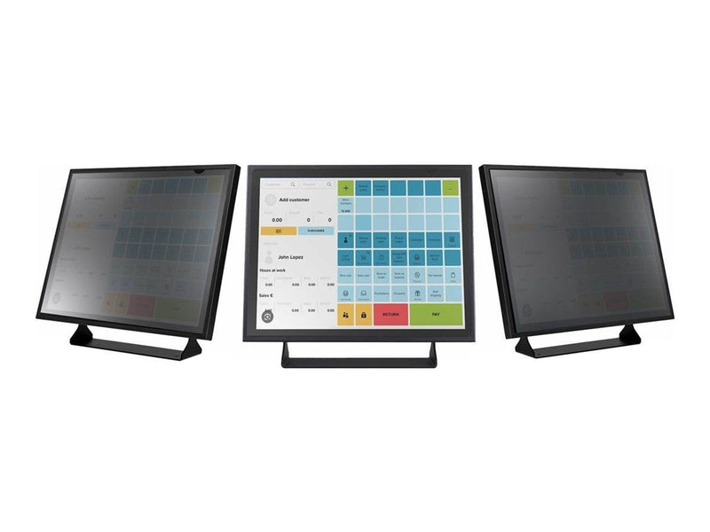 StarTech.com 19-inch 5:4 Computer Monitor Privacy Filter Anti-Glare Privacy Screen with 51% Blue Light Reduction Black-out Monit