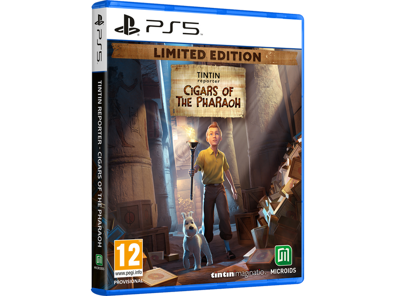 Tintin Reporter: Cigars of the Pharaoh (Limited Edition) - Sony PlayStation 5 - Action - PEGI 12