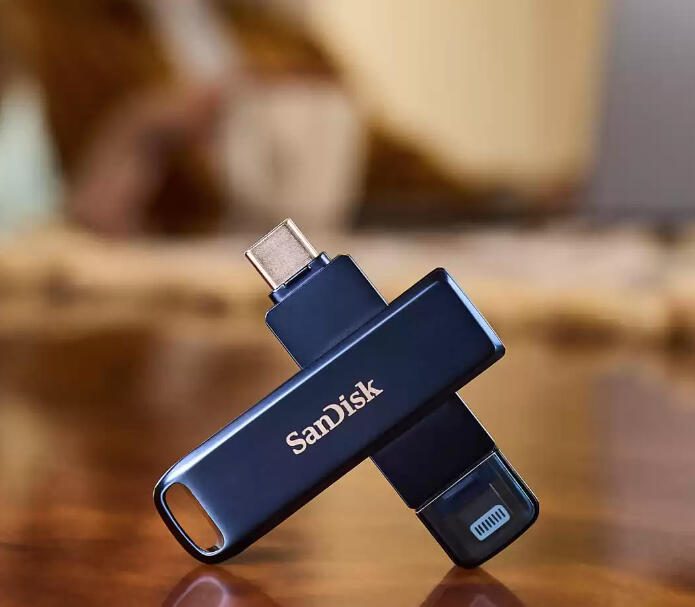 SanDisk Phone Drive 256 GB Metallic Sky