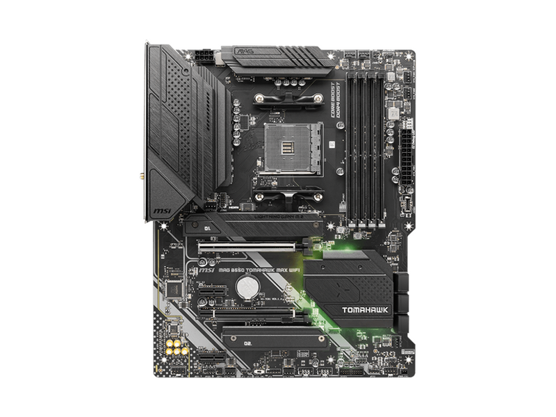 MSI MAG B550 TOMAHAWK MAX WIFI Mainboard - AMD B550 - AMD AM4 socket - DDR4 RAM - ATX