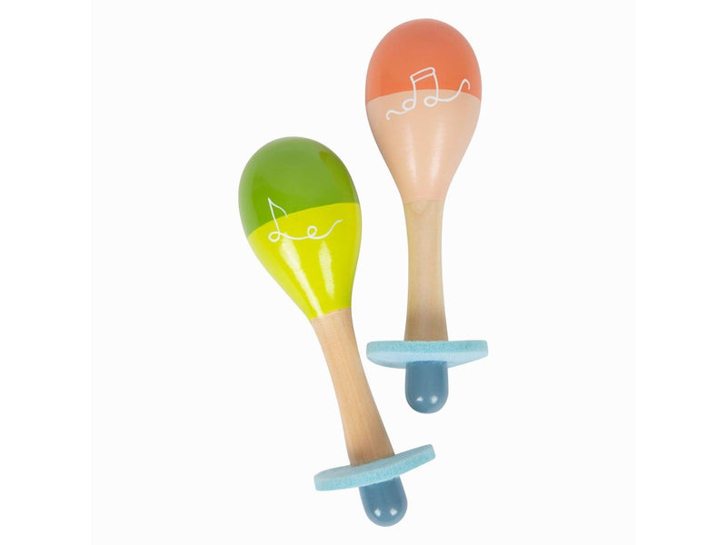Small Foot - Wooden Maracas Groovy Beats