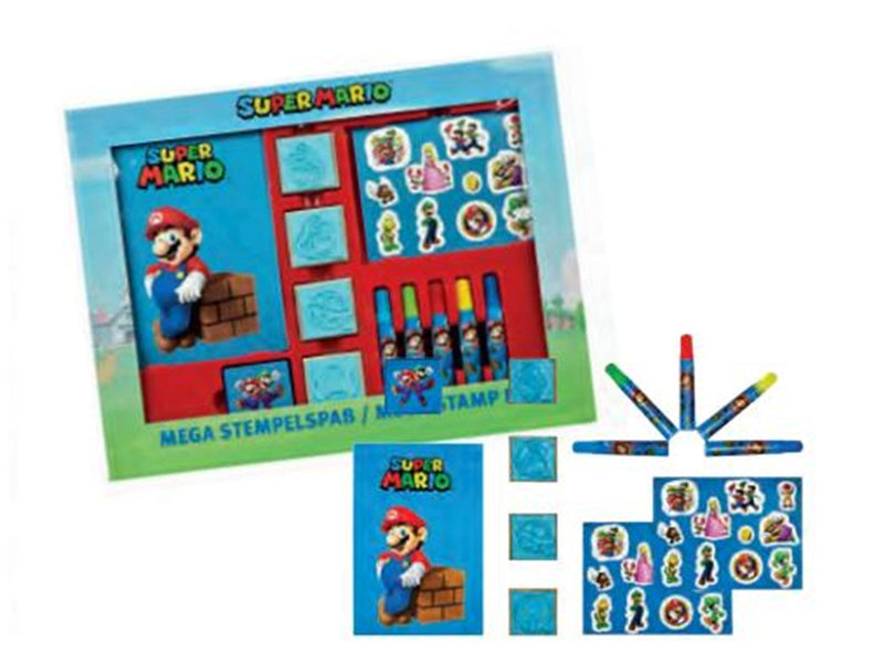Super Mario Mega Stamp Set