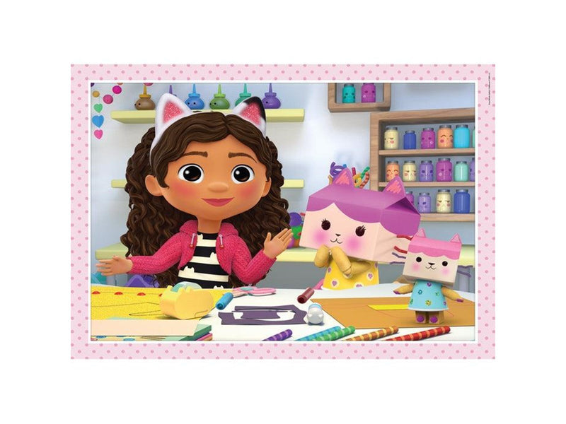 Gabby's Dollhouse 4in1 Puzzle Boden