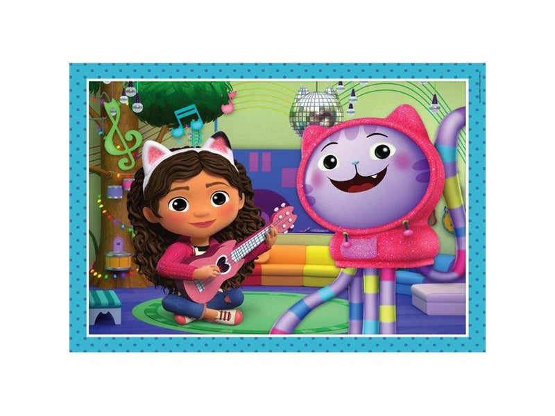 Gabby's Dollhouse 4in1 Puzzle Boden