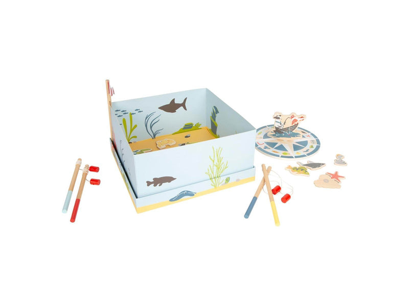 Small Foot - Wooden Fishing Game - 4 Players