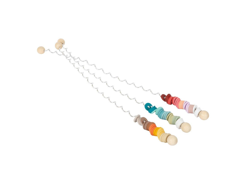 Small Foot - Wooden Spiral Track with Colored Discs