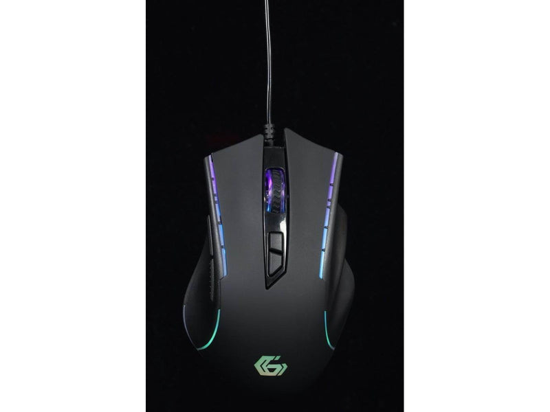 Gembird Ragnar RX300 - Gaming Maus (Schwarz mit RGB)