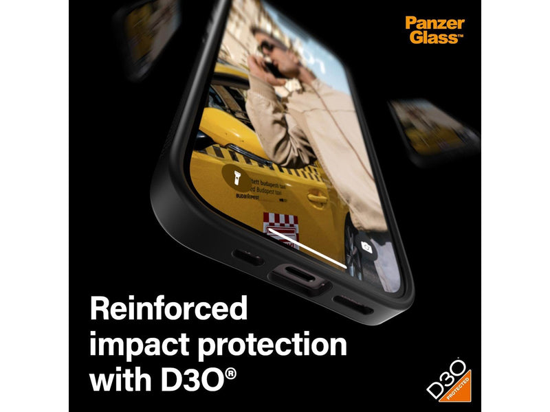 PanzerGlass ClearCase with D3O iPhone 15