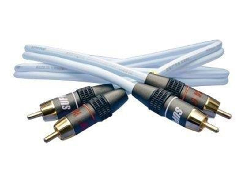 Supra Dual-RCA - audio cable - 2 m