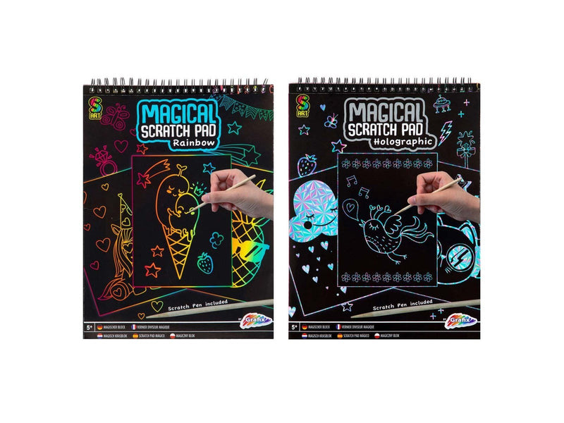 Grafix Magic Scratch Block A4