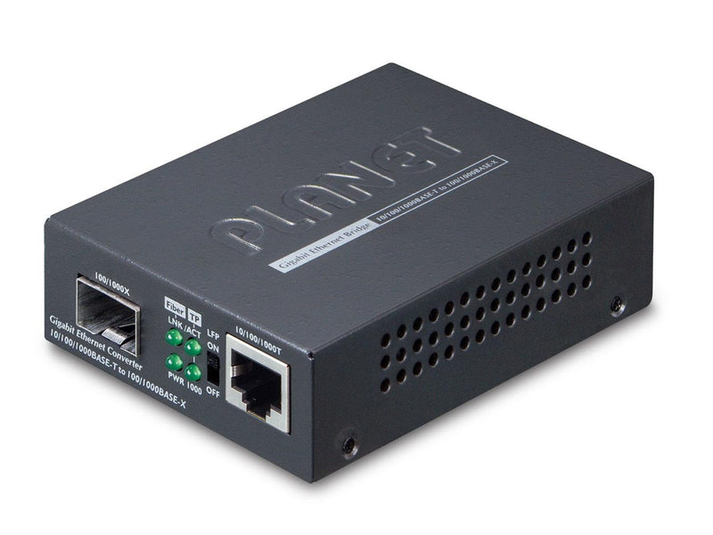 PLANET GT-805A 10/100/1000Base-T to 1000FX (SFP) Media Converter