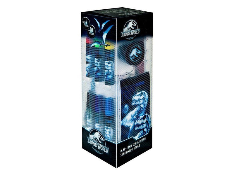Undercover Jurassic World Stationery Tower Set 35dlg.