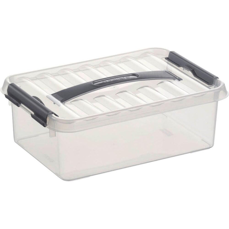sunware Q-line Aufbewahrungsbox 4,0 l - transparent