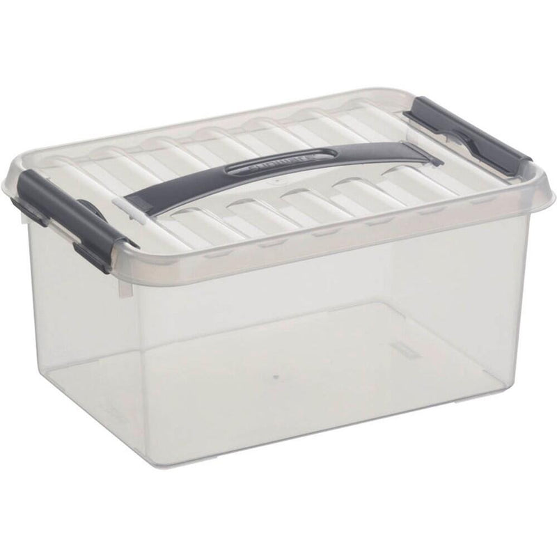 sunware Q-line 30,0 x 20,0 x 14,0 cm Aufbewahrungsbox 6,0 l - transparent