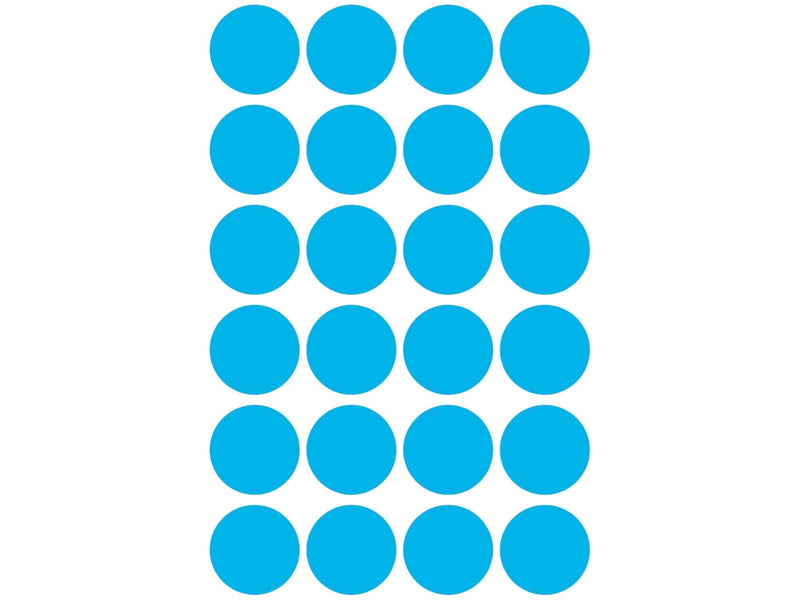 Avery Colour coding dots permanent blue