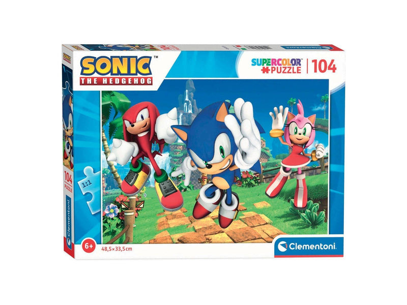 Clementoni Jigsaw Puzzle - Sonic 104st. Boden