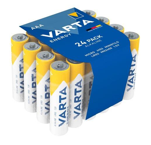 VARTA Batterien ENERGY Micro AAA 1,5 V - 24 Stück