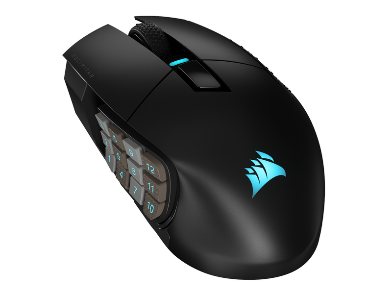 Corsair SCIMITAR ELITE WIRELESS Gaming Mouse - Maus (Schwarz)