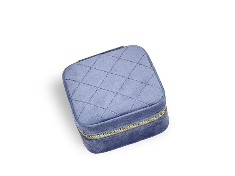 Gillian Jones Jewelry box - Blue velour