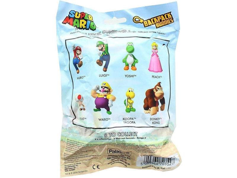Paladone - Super Mario Backpack Buddies - Schlüsselanhänger