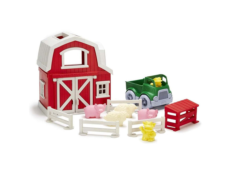 Green Toys Farm Playset 13 pieces
