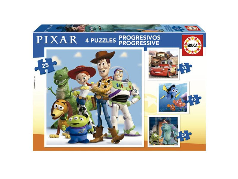 Educa 12-16-20-25 Disney Pixar