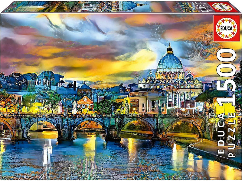 Educa 1500 St Peters Basilica & St Angelo Bridge