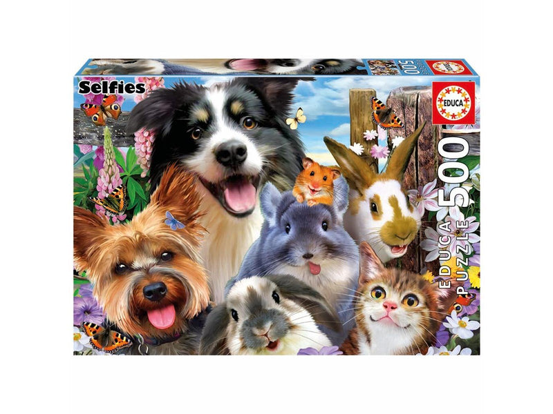 Educa 500 Funny Selfie Holz
