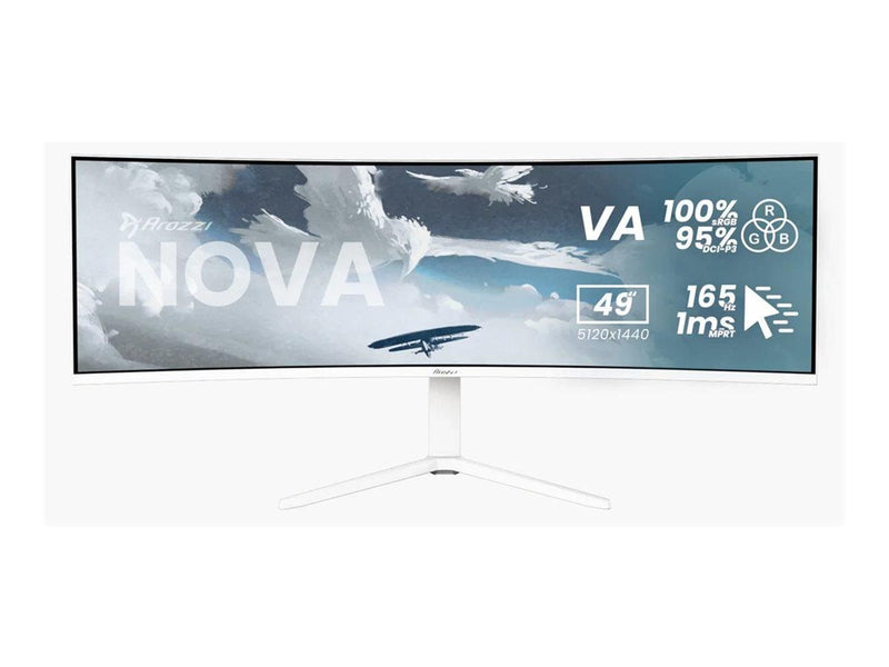 49" Arozzi Nova 49” Curved computer monitor