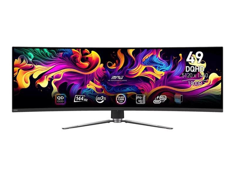49" MSI MPG 491CQP QD-OLED - 5120x1440 - 144Hz - QD-OLED