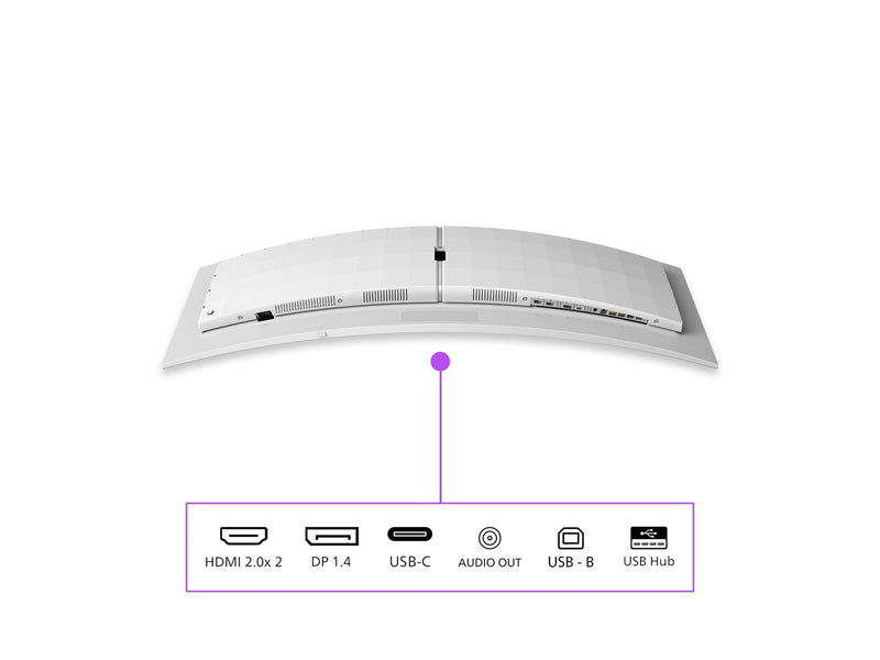 49" Philips Evnia 8000 49M2C8900L - 5120x1440 - 144Hz - QD-OLED - 90W USB-C - KVM switch