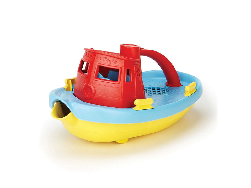Green Toys Tugboat - Red / Blue