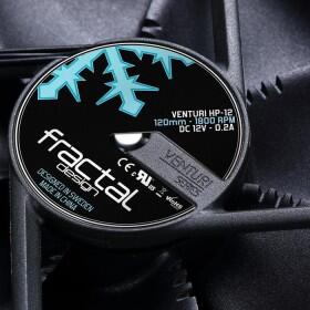 Fractal Design Venturi HP-12 PWM, schwarz - 120 mmm