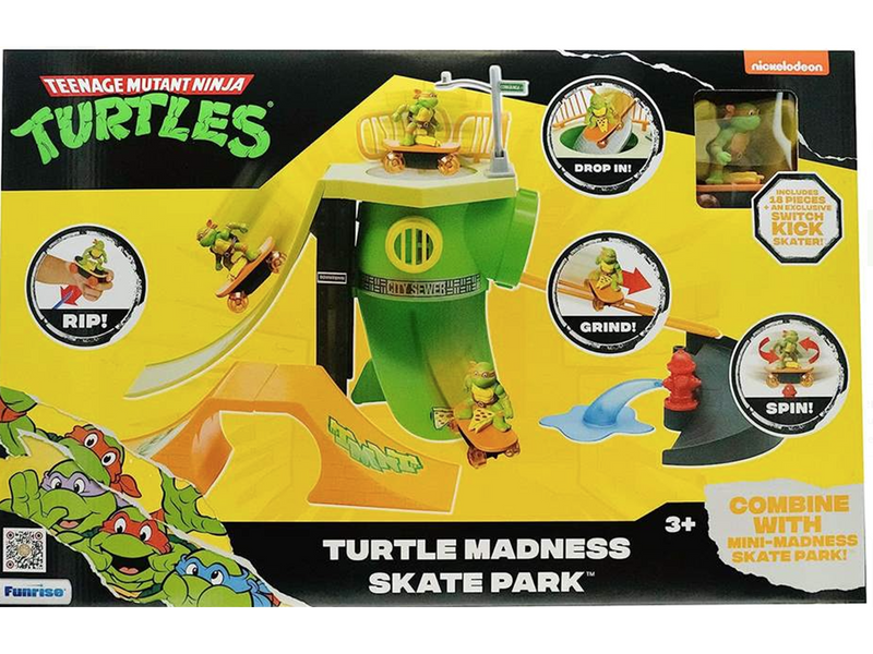 Turtles Turtle Skate Mayhem Playset