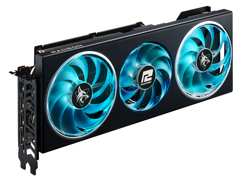 PowerColor Radeon RX 7800 XT Hellhound OC - 16GB GDDR6 RAM - Grafikkarte