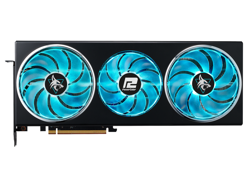 PowerColor Radeon RX 7800 XT Hellhound OC - 16GB GDDR6 RAM - Grafikkarte