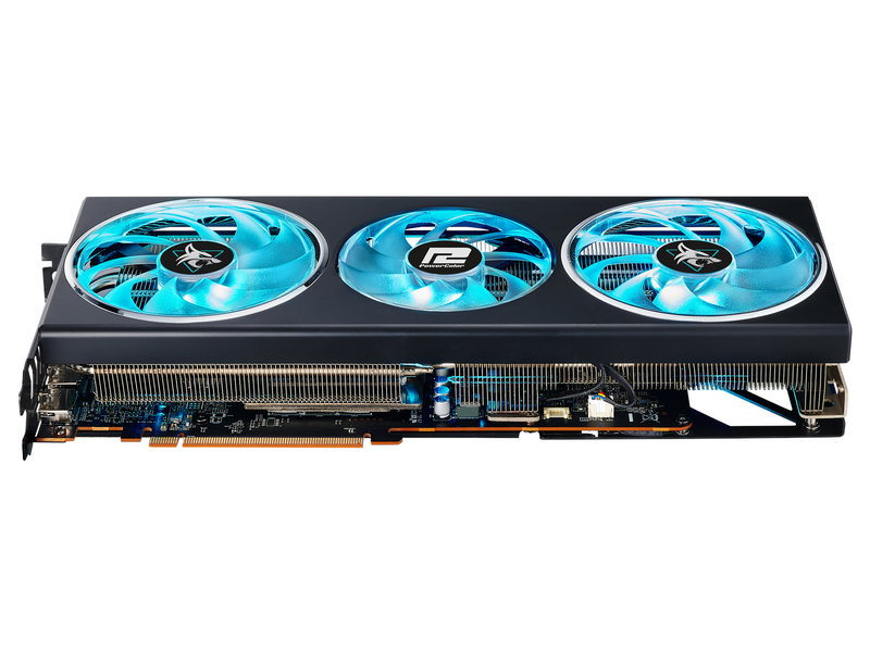 PowerColor Radeon RX 7800 XT Hellhound OC - 16GB GDDR6 RAM - Grafikkarte