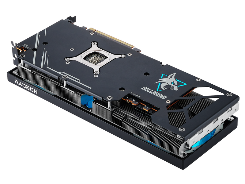 PowerColor Radeon RX 7800 XT Hellhound OC - 16GB GDDR6 RAM - Grafikkarte
