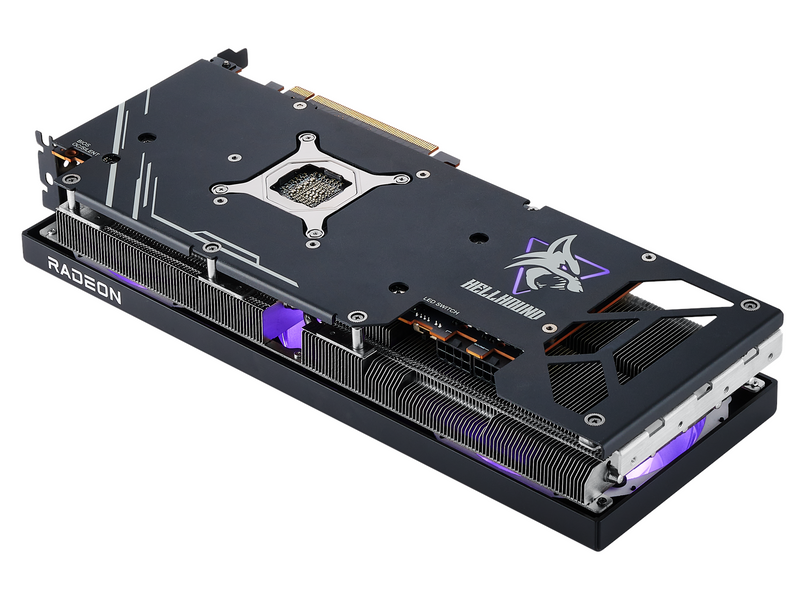 PowerColor Radeon RX 7800 XT Hellhound OC - 16GB GDDR6 RAM - Grafikkarte