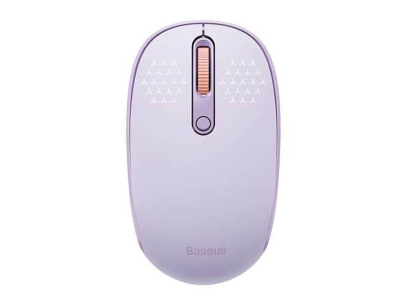Baseus Wireless mouse F01B Tri-mode 2.4G BT 5.0 1600 DPI (purple) - (Lila)