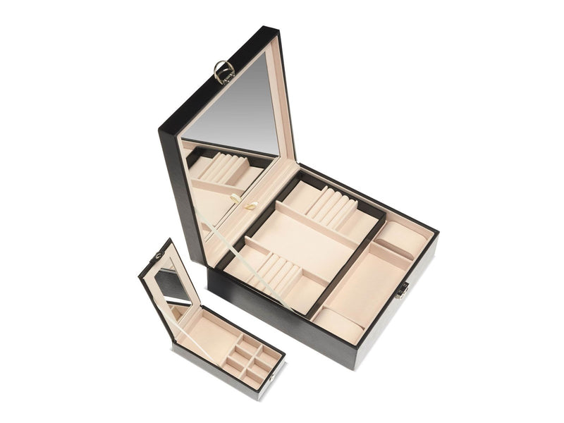 Gillian Jones Luxury Jewelry Box - Black