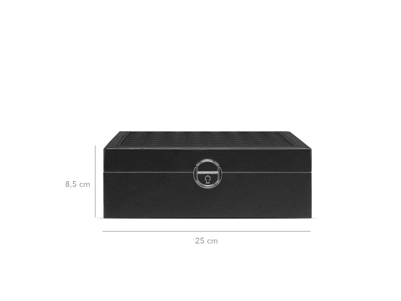 Gillian Jones Luxury Jewelry Box - Black