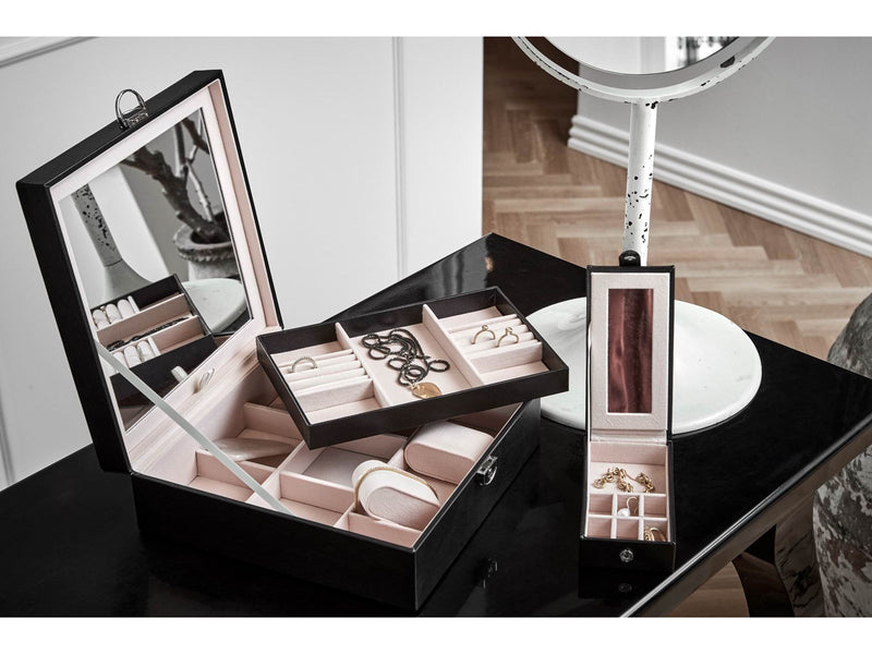 Gillian Jones Luxury Jewelry Box - Black