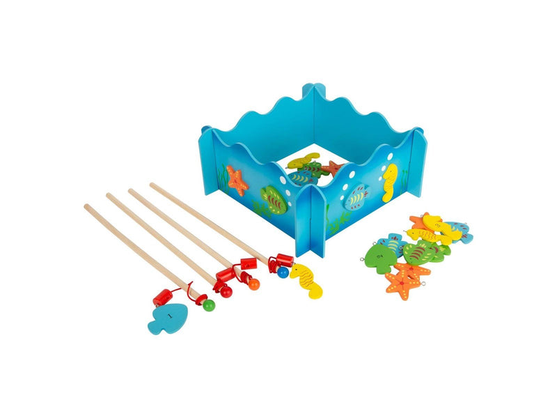 Small Foot - Wooden Fishing Game Ocean