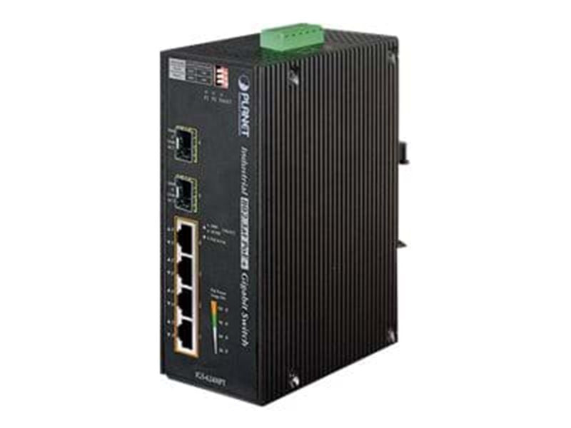 PLANET IGS-624HPT - switch - 6 ports