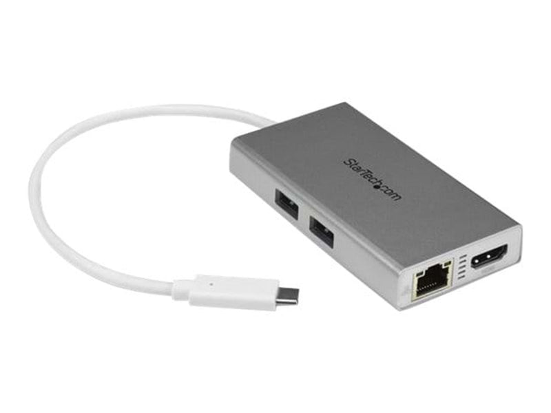 StarTech.com USB C Multiport Adapter - PD - 4K HDMI GbE - USB 3.0