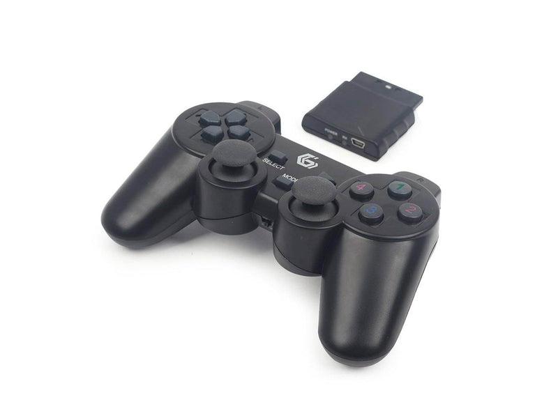 Gembird Wireless Dual Vibration Gamepad - Wireless Controller - Sony PlayStation 2